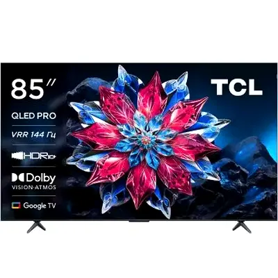 TCL 85 Android Smart QLED TV - 4K, 85C655