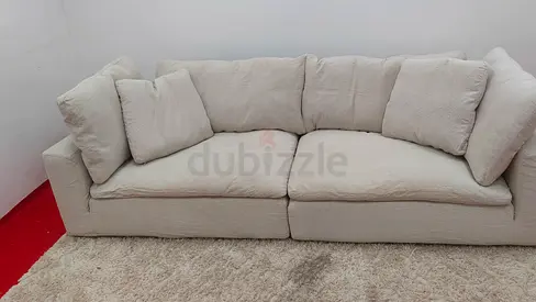 100%Cloud feather 🪶 filled sofa modular