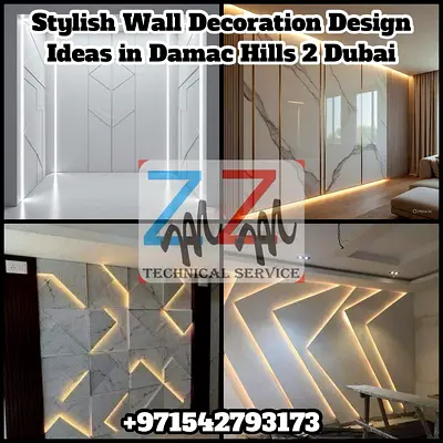Wall Decoration Installation  Maintainence with Zam Zam Technical Services Est