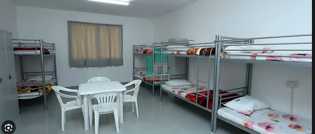 Spacious Labour Accommodation in Sajja – 40 Rooms Available
