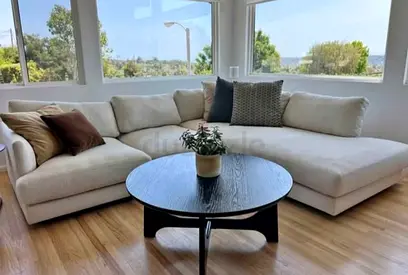 2 sectional L shape sofa