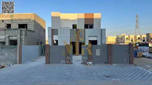 A villa with all registration and ownership fees included, on the main street, ready to move in, in the most prestigious areas of Ajman. Freehold owne
