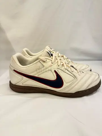 Nike Gato mens indoor shoes — Pale Ivory / Red Thunder Blue