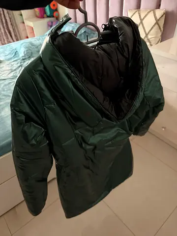 Brand New Being Human, Dark Green Puffer Winter Jacket, Unisex, Flawless Condition