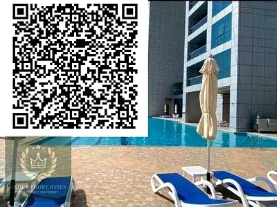 شقة دوبلكس فاخرة وواسعة بثلاث غرف نوم متاحة للإيجار بإطلالة رائعة في منطقة كورنيش عجمان السكنية
