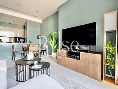 Fully Furnished 1BR | Stunning DIFC and Sea View