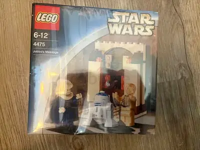 BRAND NEW RARE LEGO 4475 STAR WARS JABBA’S MESSAGE 2003