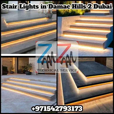 Stair Lights Installation  Maintainence with Zam Zam Technical Services Est
