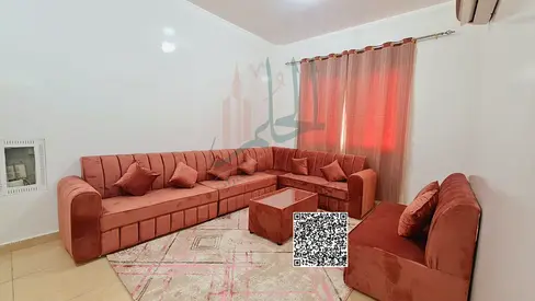 شقه غرفه وصاله للايجار الشهري المفروش في المويهات 2 شامل جميع الفواتير بالقرب من مستشفي السعودي الالماني