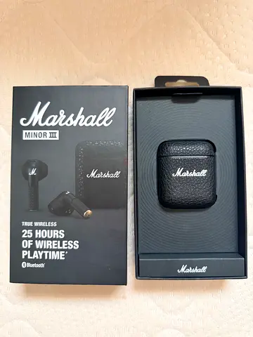 Marshall Minor III True Wireless Earbuds with Charging Case (Used)