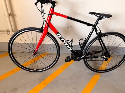 BTwin Triban 520 flat bar Road Bike XL frame MADE IN FRANCE