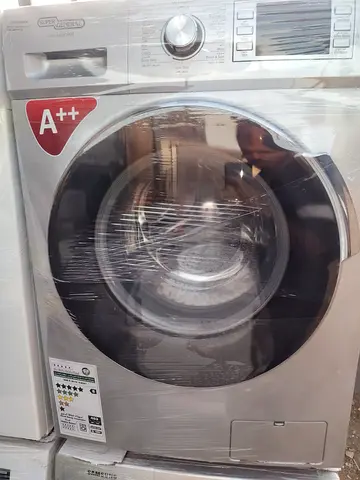 Front Load Washing Machine - Silver, A++ Energy