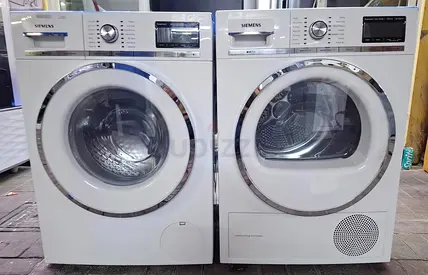 Siemens Front Load Washer and Tumble Dryer Pair - White (Good Condition)