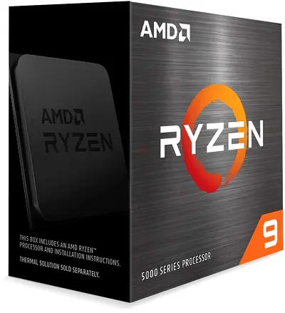 AMD Ryzen 9 5900X, 12 core Desktop Processor, 24 Threads, 3.7 GHz Up to 4.8 GHz, Package AM4, Zen 3