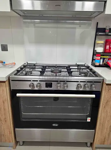 Terim Latest Model 2in1 TOP Gass Oven Electric Cooking Range 90x60 CM