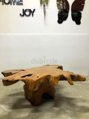 Antique solidwood coffee table