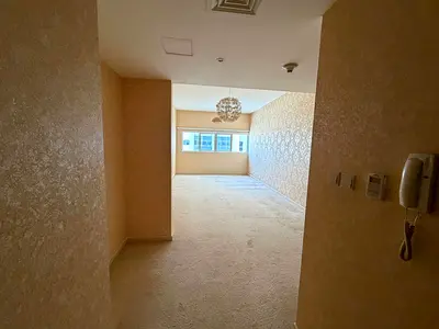 Separate kitchen _ wall cabinets _ central air conditioning _ very large space _ high and excellent finishing _ the best places in Ajman