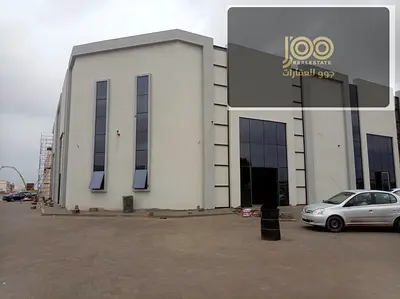مستودعات بأم الثعوب، 13,000 قدم، كهرباء 220kw، 650,000 سنويًا، تأجير كامل فقط، استلام بعد شهر.