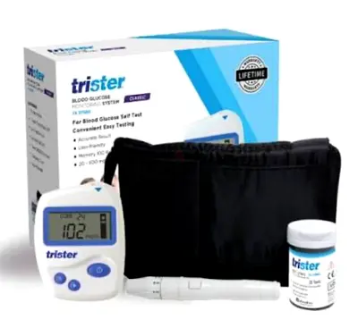 Glucose Blood Machine Trister NEW