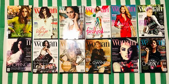 Fashion Magazine Emirates Women 2011-2014 editions 12 pieces