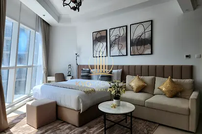 Luxury Furnished Studio | High Floor | The Court Tower Business Bay