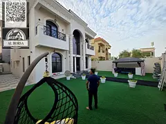 🏡 Furnished villa for rent in Al Yasmin | 5 master bedrooms + fully equipped majlis and living ro
