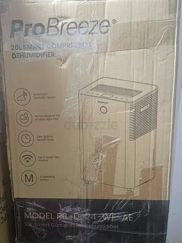 ProBreeze 20L Smart Compressor Dehumidifier (Smart WiFi Model)