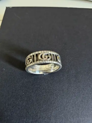 GUCCI Ring GG MARMONT Double G Logo