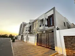 Villa for rent in Al Helio 1 Ajman, 5 master bedrooms, majlis &amp; hall, maid room, prime location,
