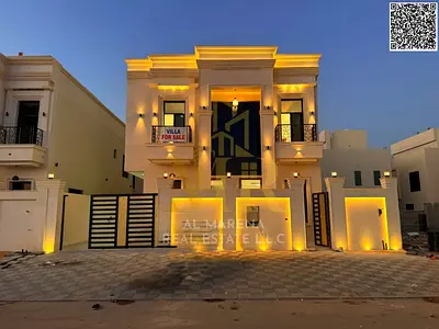 فيلا فاخرة للبيع في الحليو2 تصميم أنيق يضم6غرف نوم واسعة وتشطيبات فائقة الفخامة في موقع استراتيجي في عجمان 🏡✨