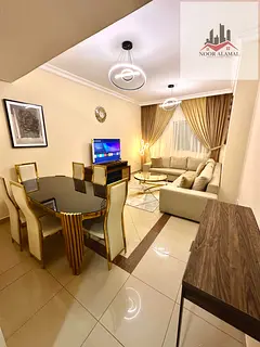 Sharjah Al Taawun, 3-bedroom apartment, living room, kitchen, and 3 bathrooms