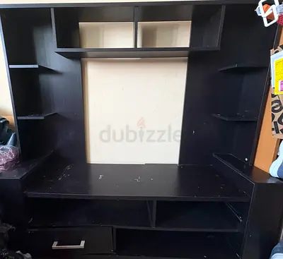 Free TV Unit with Shelves and Storage