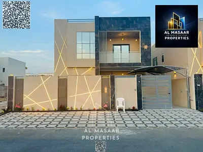 فيلا مودرن( أول ساكن ) تشطيب راق وموقع ممتاز مقابل المسجد والخدمات , بالقرب لشارع الشيخ محمد بن زايد