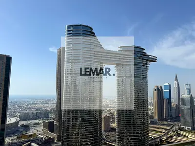 ٢ غرفة نوم | برج فيستا تاور ١ | إطلالة على أفق المدينة | جاهزة للسكن