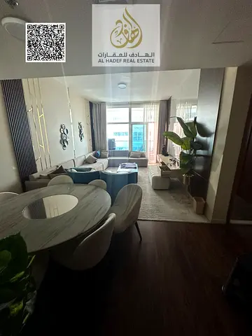 شقه ثلاث غرف وصاله مع غرفه خادمه وغرفه غسيل تشطيبات سوبر ديلوكس ابجار سنوى