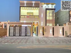Luxury family villa in Al Bahia, high-end finishing and comfortable spaces, price includes electrici