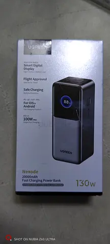UGREEN Nexode 20000mAh 130W Fast Charging Power Bank (New/Sealed)