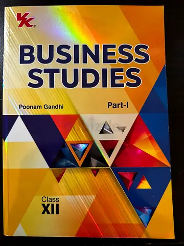 Class 12 Business Studies Poonam Gandhi(2025-26)(Both parts)