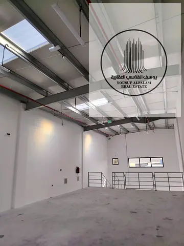 Mezzanine for storage only in Warehouse Al Jurf Industrial 1 Ajman
