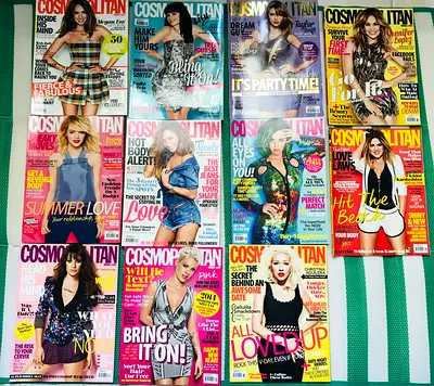 Cosmopolitan high fashion magazines 2014 full year edition magazines