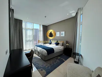 High Floor 2BR | Canal View | Fully Furnished