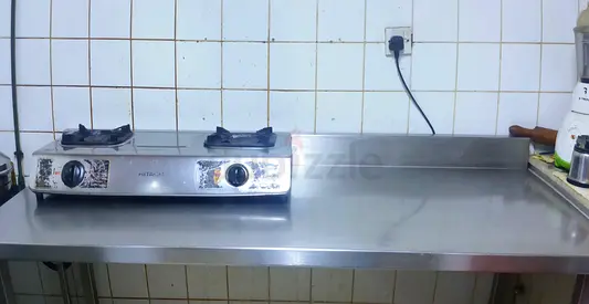 Stainless steel work table