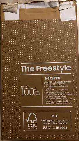 Samsung freestyle projector