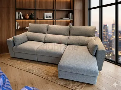 Ikea eskilstuna L shape sofa under storage