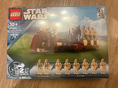 BARGAIN BRAND NEW LEGO 40686 STAR WARS TRADE FEDERATION TROOP CARRIER 25TH ANNIVERSARY