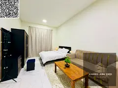 Furnished Studio for Monthly Rent in Al Mowaihat 2 Ajman Opposite Ajman Academy Including Bills Inte
