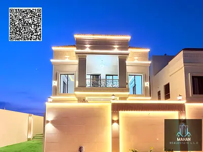 Villa for sale Ajman 5 bedroom villa majlis hall good looking villa