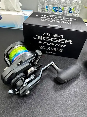 Shimano Ocea Jigger F custom 2001 nrhg left