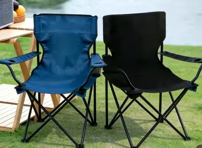 Camping chairs and table