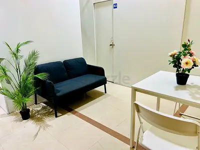 Premium Ready to Move Executive Male Bachelor Partition: ALL INCLUSIVE near DAFZA Metro Station
